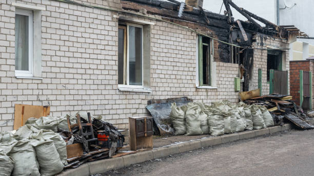 Professional Fire Damage Removal technician working in Abingdon, VA